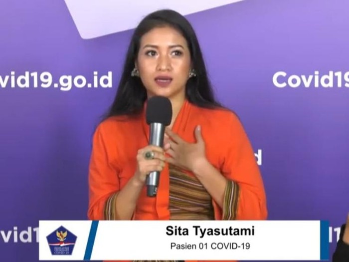 Pasien 01 COVID-19 Sita Tyasutami
