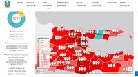 Peta yang diunggah http://infocovid19.jatimprov.go.id/#peta menyatakan, tidak ada kasus COVID-19 di Kabupaten Sampang, Jawa Timur. Lokasi Sampang berada di antara Bangkalan dan Pamekasan yang masih ditemukan kasus COVID-19. Karena itu sangat disarankan tidak terlalu sering bepergian dan menggunakan masker. Jawa Timur masih menerapkan kebijakan PSBB khas zona merah, bukan lagi kuning atau oranye sehingga semua warga hanya boleh bepergian dalam kondisi mendesak.