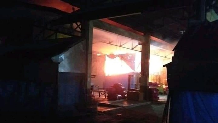 Pasar Juwana Pati kebakaran