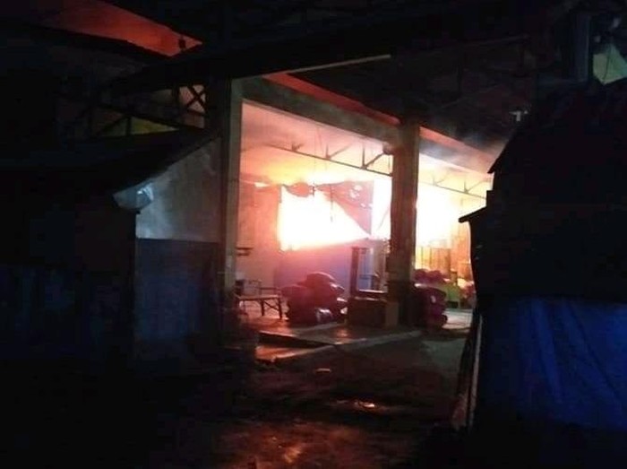 Pasar Juwana Pati kebakaran