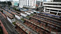 Giliran Terminal Blok M yang Ikutan Sepi