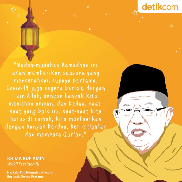 Kh Ma Ruf Amin Semoga Covid 19 Segera Berlalu Dengan Izin Allah