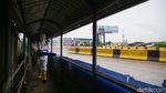 Disinfeksi Corona di Gerbang Tol Cengkareng