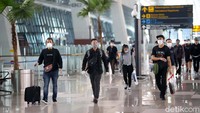 Begini suasana di Bandara Soetta pasca penerbangan kembali dibuka.