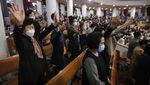 Ratusan Warga Korea Selatan Kembali Beribadah di Gereja