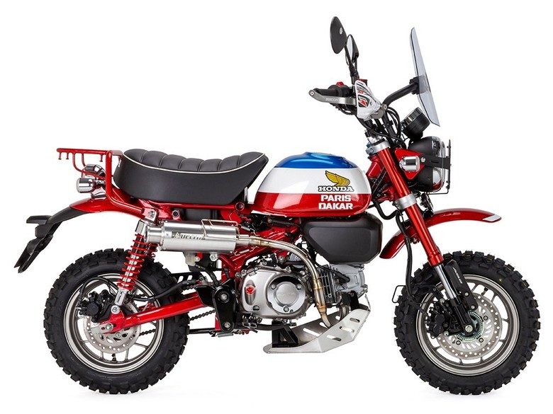  Paket  Modifikasi Honda Monkey  Reli Paris Dakar Dijual 