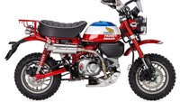 Penyedia aksesori asal Jepang, Dirt Freak, menyediakan paket aksesori bertema reli Paris Dakar untuk Honda Monkey 125. Paket modifikasi ini dibanderol JPY 186.689 atau setara Rp 26 juta.(Foto: Dirt Freak)