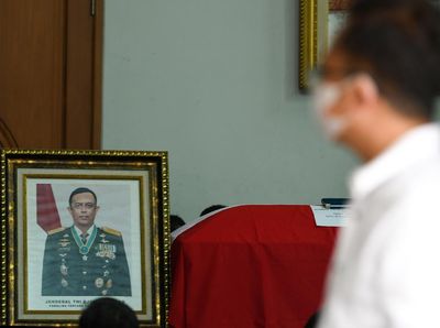 Begini Suasana di Rumah Duka Mantan Panglima TNI Djoko Santoso
