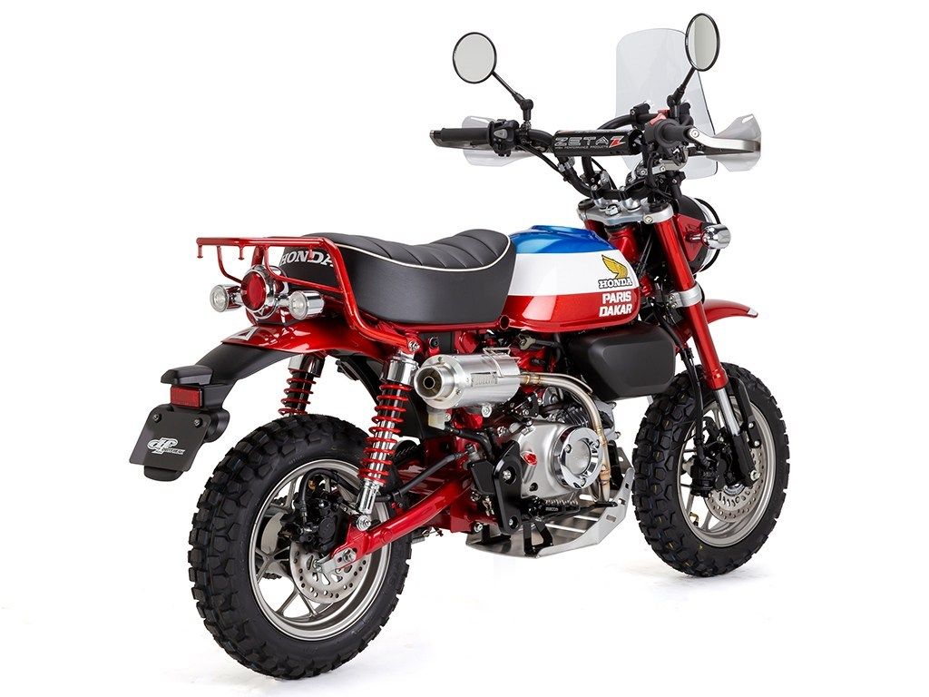  Paket  Modifikasi Honda Monkey  Reli Paris Dakar Dijual 