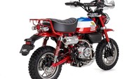 Seperti dilihat di situs resminya, paket modifikasi bernama Monkey 125 Paris Dakar, menggunakan sekitar 24 jenis aksesori dari tiga merek ternama yaitu Zeta, Delta, dan DRC.(Foto: Dirt Freak)