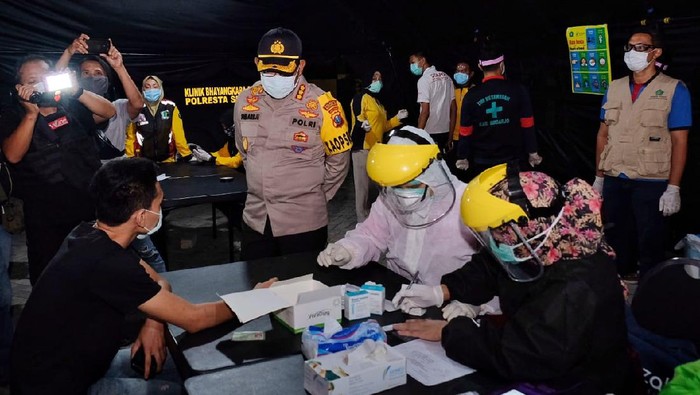 291 Orang Langgar Jam Malam  3 Orang Reaktif