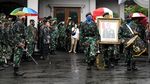 Potret Upacara Pelepasan Jenazah Mantan Panglima TNI Djoko Santoso