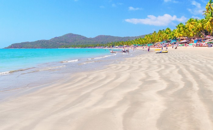 Pantai Palolen di Goa, India