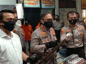 Dalam Sepekan, Polrestabes Bandung Ringkus 11 Pelaku Kejahatan