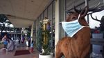 Patung Hewan di Bogor Ikut Pakai Masker Penangkal Corona