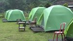 Foto: Deretan Tenda Karantina Pemudik di Karanganyar