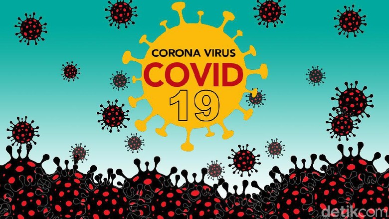 Ilustrasi Virus Corona, Covid 19 Poster