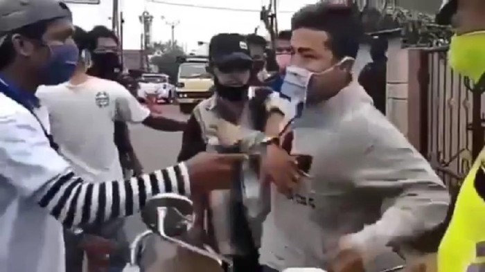 Pria ngamuk di Bogor Gegara Masker