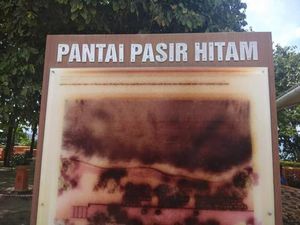 Pantai Pasir Hitam Langkawi yang Unik