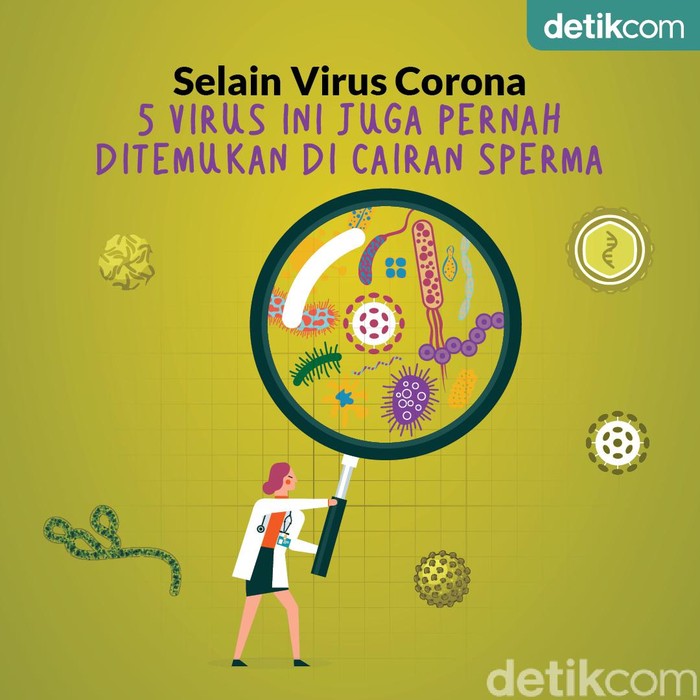 5 virus yang ditemukan di cairan sperma