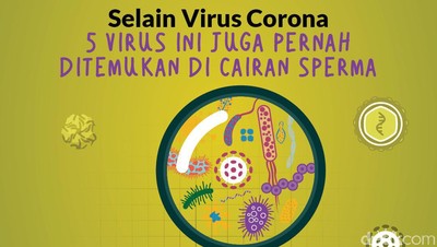 Selain Corona, 5 Virus Ini Juga Ditemukan di Cairan Sperma