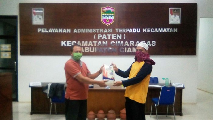 Pemkab Ciamis mulai  salurkan bantuan