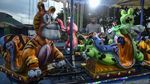 Pasar Malam di Kanal Banjir Timur Tergilas Pandemi