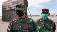 Kolonel Laut (P) Saryanto saat ditemui usai pelepasan menyebut bahwa pergeseran pasukan membutuhkan waktu sekitar 3-4 hari. Selanjutnya pasukan akan mendarat di Balikpapan sebelum masuk ke wilayah tugas.