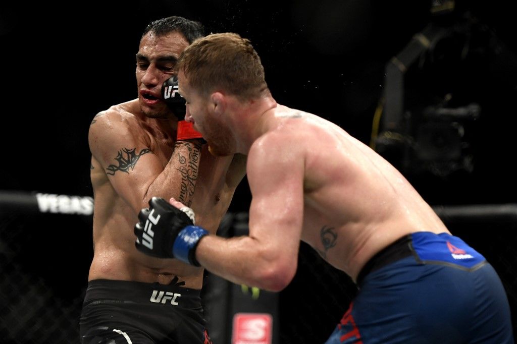 Justin Gaethje serangannya lebih efektif