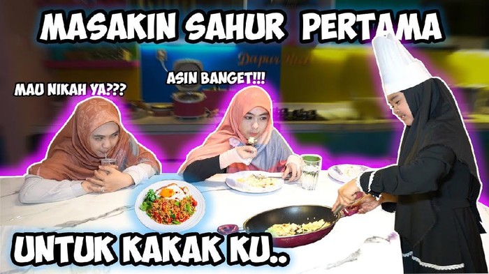 Momen sahur Ria Ricis