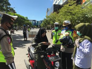 Polwan Polda Sulsel Ingatkan Warga Tak Mudik Lewat Film Pendek