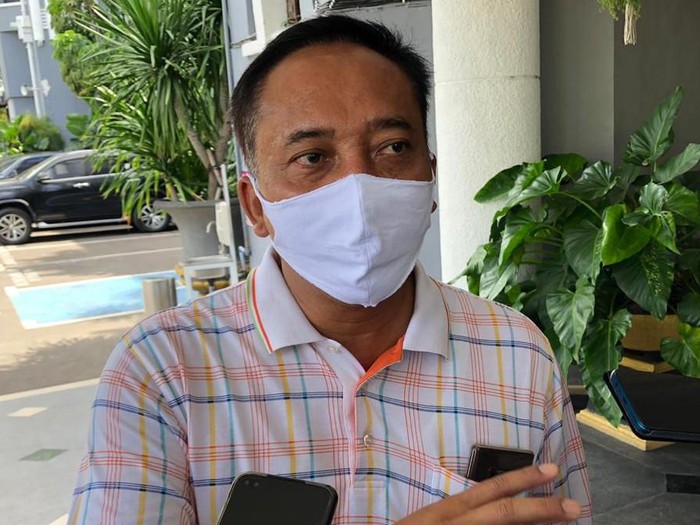 Kepala Bagian Perekonomian dan usaha Daerah Pemkot Surabaya Agus Hebi Djuniantoro