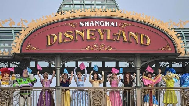 Disney hopes the reopening of its park in Shanghai will help temper the financial hit from coronavirus Hector RETAMAL AFP
