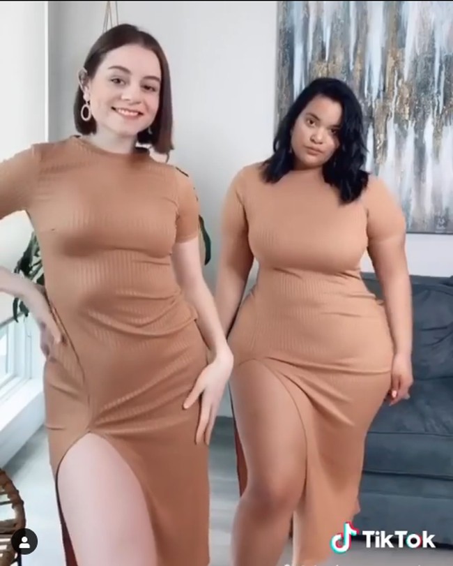 Style bukan Size, karena apapun bentuk tubuh, ukuran, atau budaya, kamu cantik, tulis Denise. Foto: Instagram @denisemmercedes