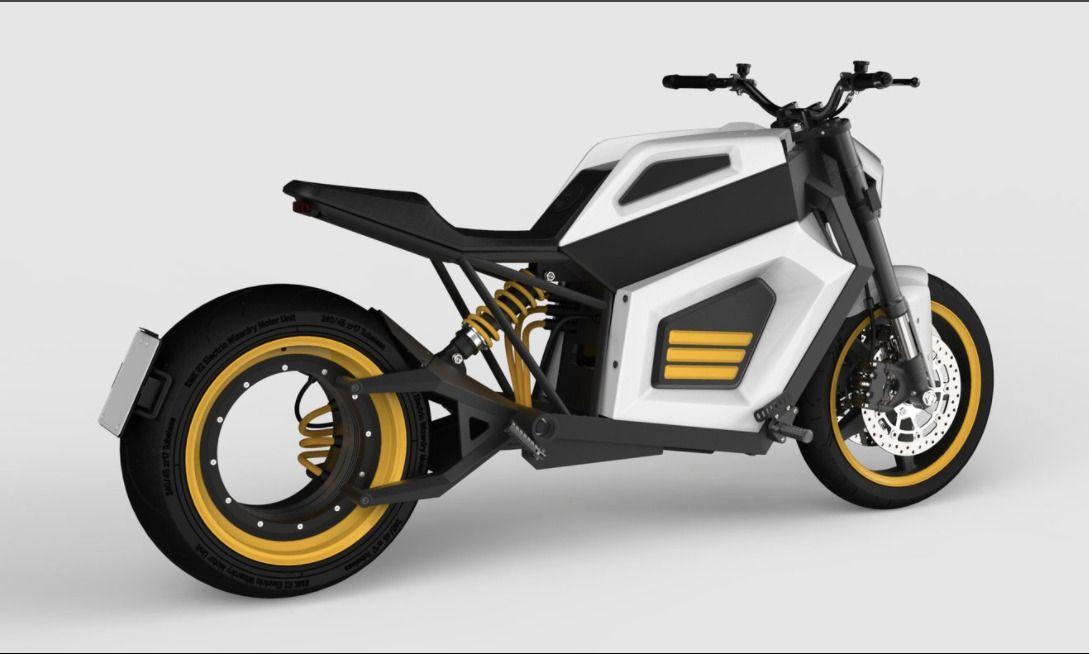 Motor Listrik Berdesain Unik Diproduksi Massal