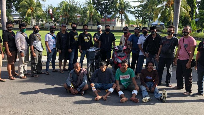 Empat komplotan begal sadis di Lombok Barat ditangkap (dok. Istimewa)