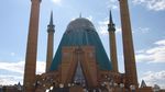 Potret Masjid Mashkhur Jusup yang Unik dari Kazakhstan