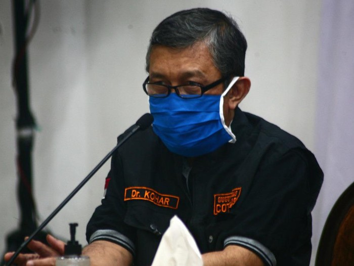 Ketua Gugus Tracing Penanganan COVID-19 Jatim, dr Kohar Hari Santoso