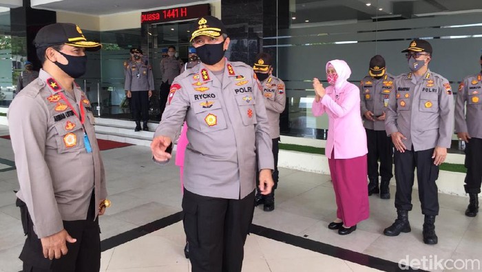 Pisah sambut Kapolda Jateng, 11/5/2020