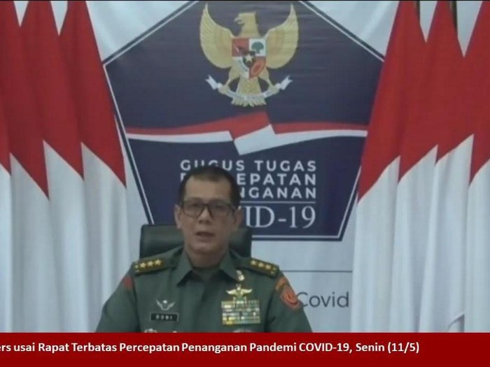 Kepala BNPB Doni Monardo (Screenshot YouTube Seskab)
