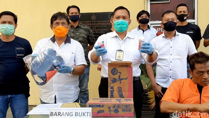 Rilis Polda Sumsel soal Perampokan Truk  Pengangkut Susu Kemasan di Sumsel