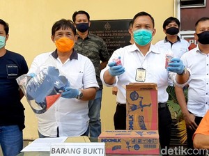 Dor! Polisi Tembak 2 Perampok Truk Pengangkut Susu Kemasan di Sumsel