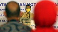 Kolaborasi BTN Housing Finance Center dengan NU Circle dan IAEI ini akan memberikan pelatihan kepada sekitar 1.673 alumni santri pondok pesantren yang mengikuti BTN Santri Developer dengan materi pelatihan online mengenenai bisnis developer perumahan, diantaranya mengenai manajemen proyek dan tata cara pembebasan lahan hingga strategi pemasaran. dok. NU