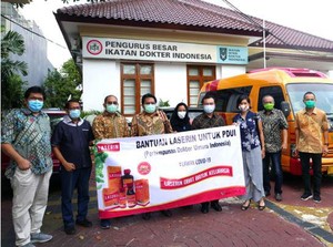Aksi Nyata LASERIN Turut Lawan COVID-19 di Indonesia