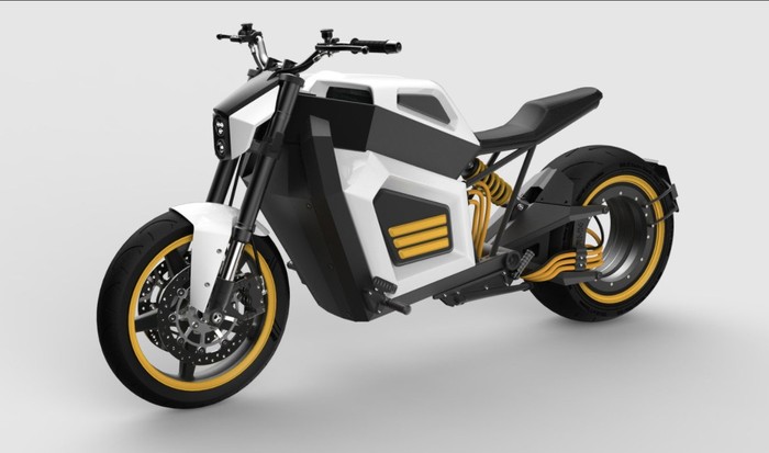 Motor Listrik Berdesain Unik Diproduksi Massal