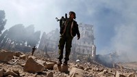 Beberapa suku terkemuka di Yaman, termasuk Bani Himyar, mengirim delegasi ke Madinah antara 630-631 M untuk menyatakan kesediaan mereka menerima Islam. Mohammed Huwais/AFP via Getty Images.