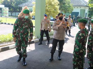 Perkuat Sinergitas Penanganan Corona, Kapolda NTB Kunjungi Kabinda-Korem