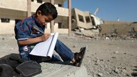 Pada waktu itu, Yaman merupakan wilayah yang paling maju di Semenanjung Arabia. Bani Hamdan tercatat sebagai kabilah yang pertama menerima Islam. Ahmad Al Basha/AFP via Getty Images.