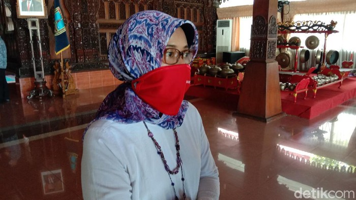 Juru Bicara Gugus Tugas Percepatan Penanganan COVID-19 Kabupaten Kudus dr Andini Aridewi, Selasa (12/5/2020).