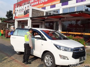 Jelang PSBB Malang Raya, Pengetatan Check Point di Lawang Ditingkatkan